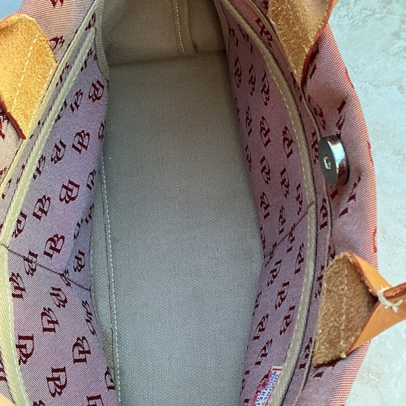Dooney & Bourke Vintage Logo Tote Bag & Pouch - Picture 2 of 4